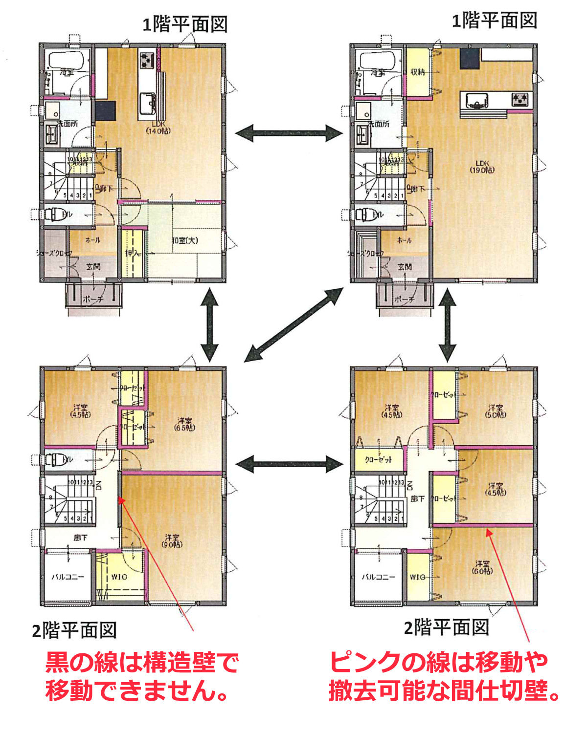1 500万で30坪4ldkの間取りのデザイン住宅 仙台市の注文住宅は伊藤建設 自然素材と高性能のおしゃれな家